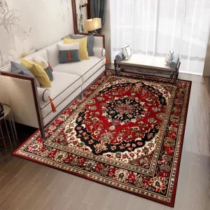 Red Persian Large Area Rug