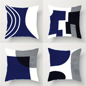 1pcs Blue Pillow